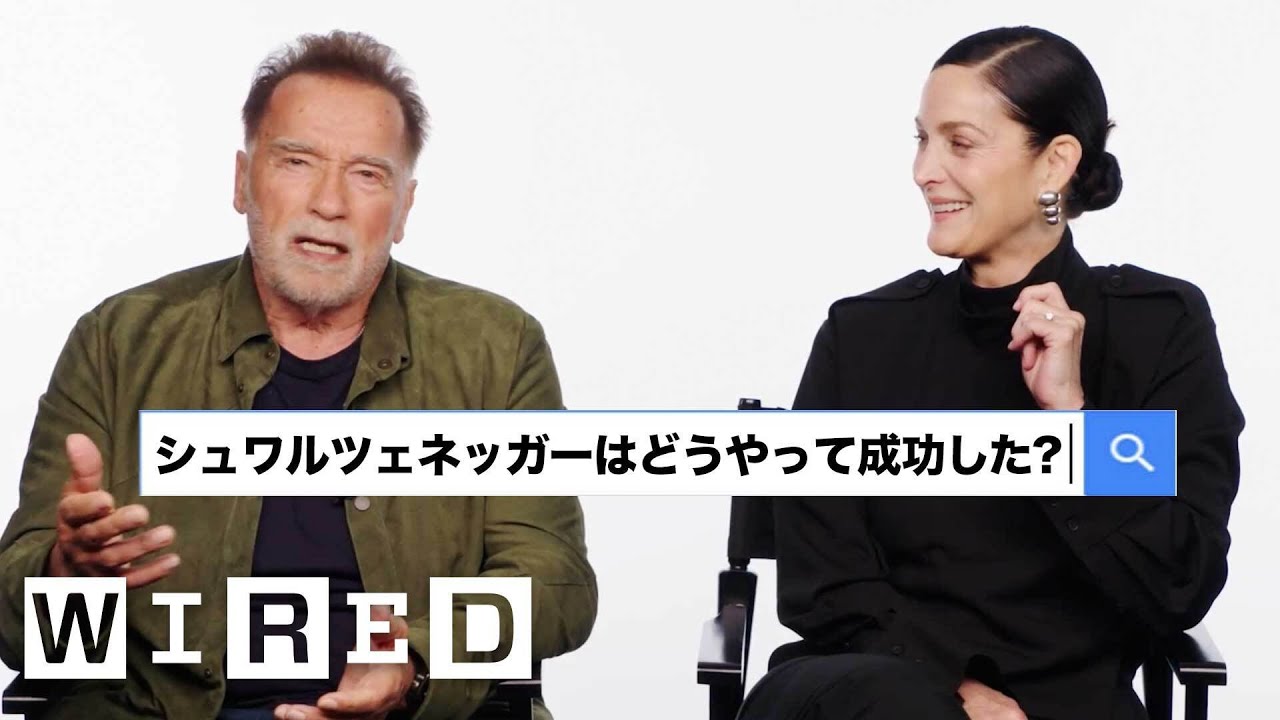 アーノルド・シュワルツェネッガー＆キャリー＝アン・モスが最も検索