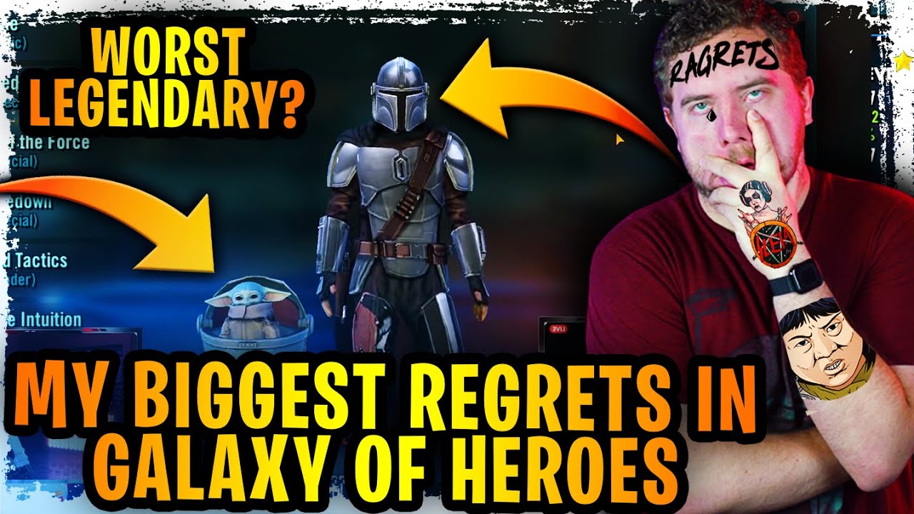 My Biggest Regrets with Characters + Zetas in SWGoH - Beskar