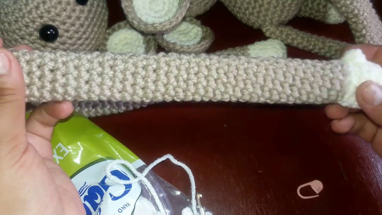 Abraza cortinas a crochet de changuito parte 2