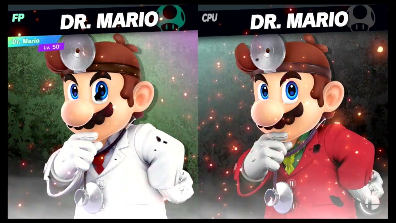 Super Smash Bros Ultimate Amiibo Fights – Dr Mario vs the World #18 Dr Mario vs Dr Mario