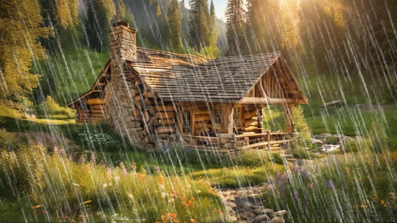 Forest | Rain | Afternoon | Cricket | Insects | Relaxation | Meditation | Sleep | Study