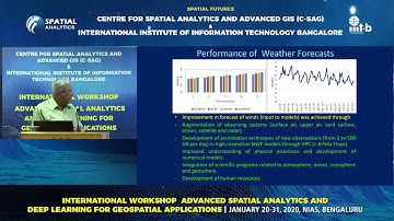 ET1 : Applications of Data Analytics in Ocean, Atmosphere and Earth Science by Dr Shailesh Nayak