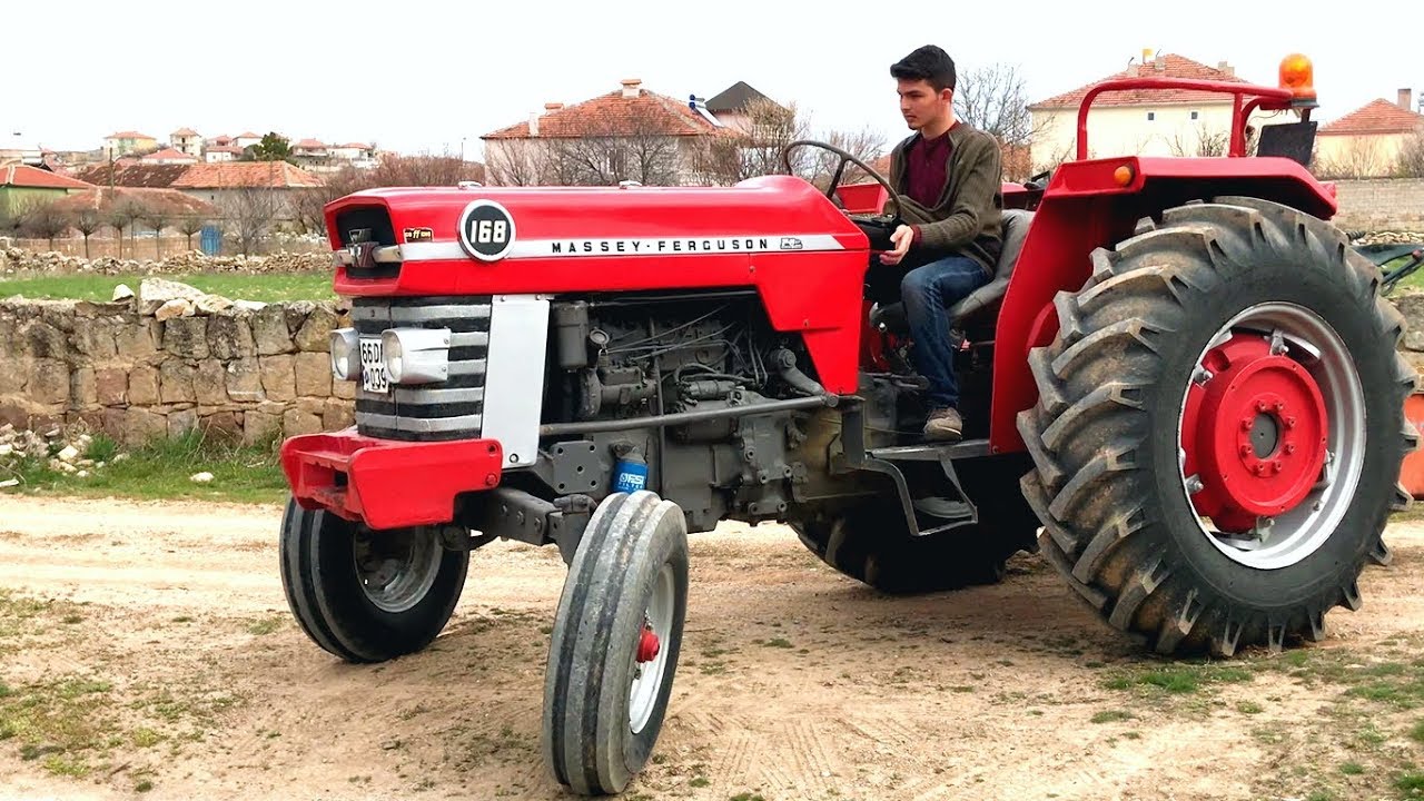 yok boylesi koyun tek traktoru massey ferguson 168 ingiliz multi power sizlerle youtube