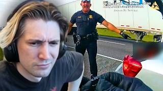 xQc Reacts | Everything Changed After Cops Opened His Trunk