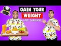 GAIN YOUR WEIGHT FOOD CHALLENGE | Street Food Challenge | Eating Competition | Viwa Food World