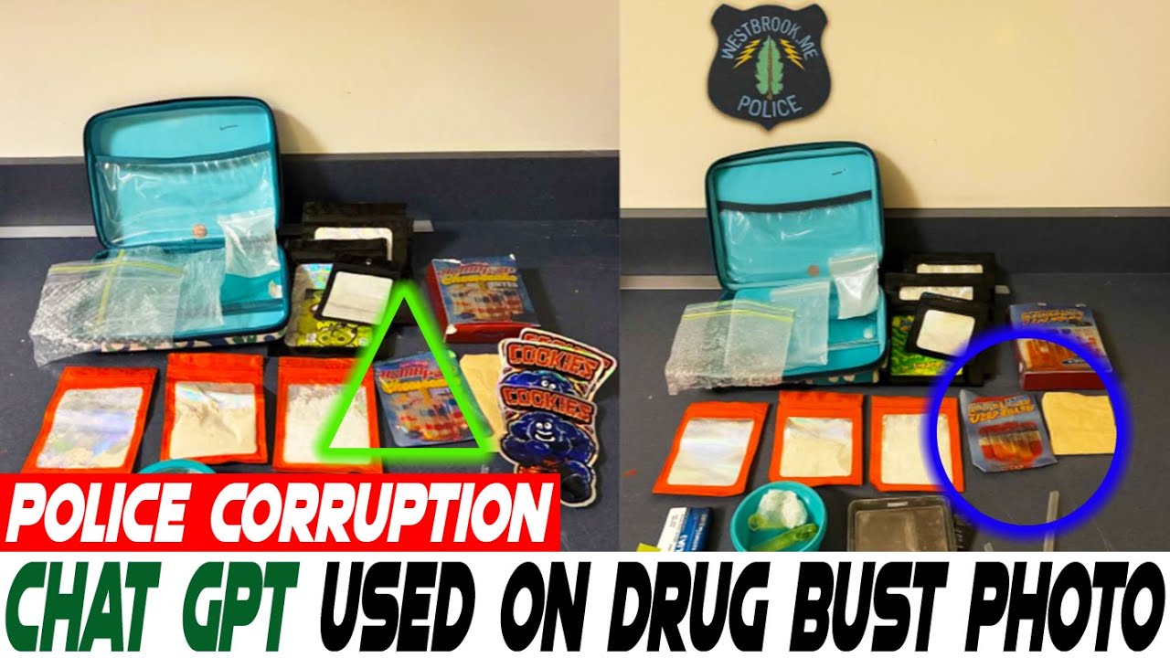 Police Officers Using AI on Drug Bust Photos - YouTube