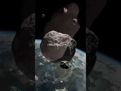 Астероиды \ Интересные факты \ Солнечная система. #shorts