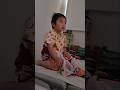 寝起きで理解するまでに時間がかかる双子の一人 #2歳8ヶ月