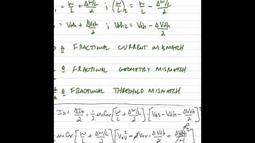 ECE 3110 - Lecture 11 - Part 1 - Mismatch and SCP Analysis