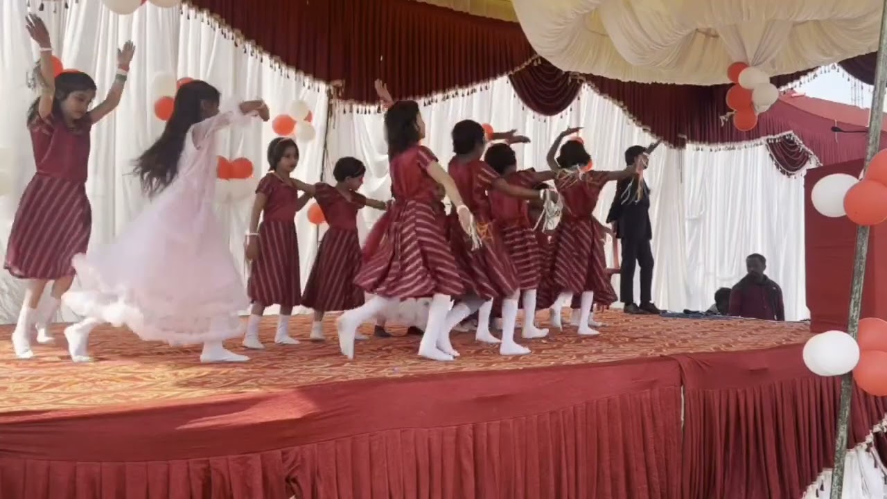 Annual Function Welcome song in B.K. Public school Khera || B.K. Public School Mai Annual Function