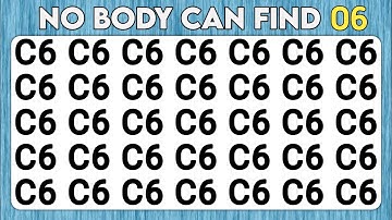 Test your eyes - Number and Letter Puzzle Edition | Observation Skills Vision 