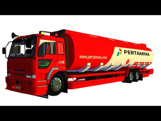 SHARE LIVERY PERTAMINA MOD TERBARU  FUSO THE GREAT C19 || mediafire class=