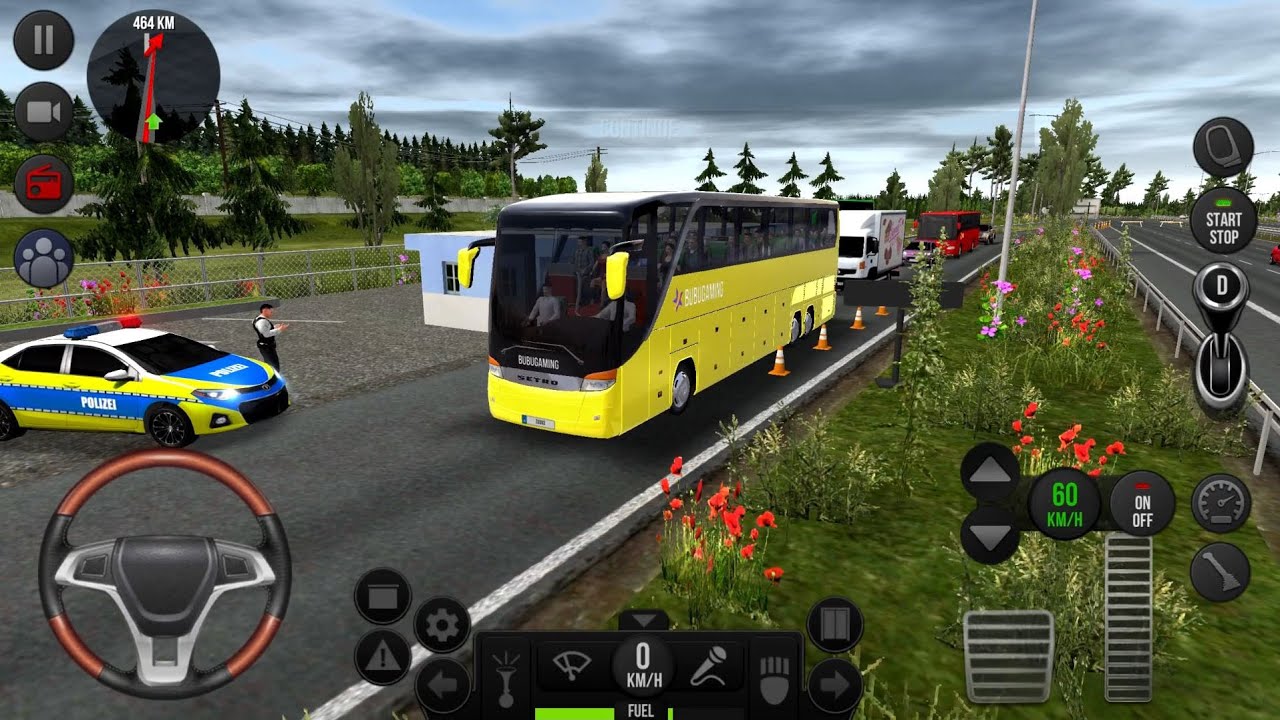 Bus Simulator Ultimate 9 Yellow Coach Bus Vs Highway Police Android Ios Gameplay Youtube Bus Bus Games New Bus