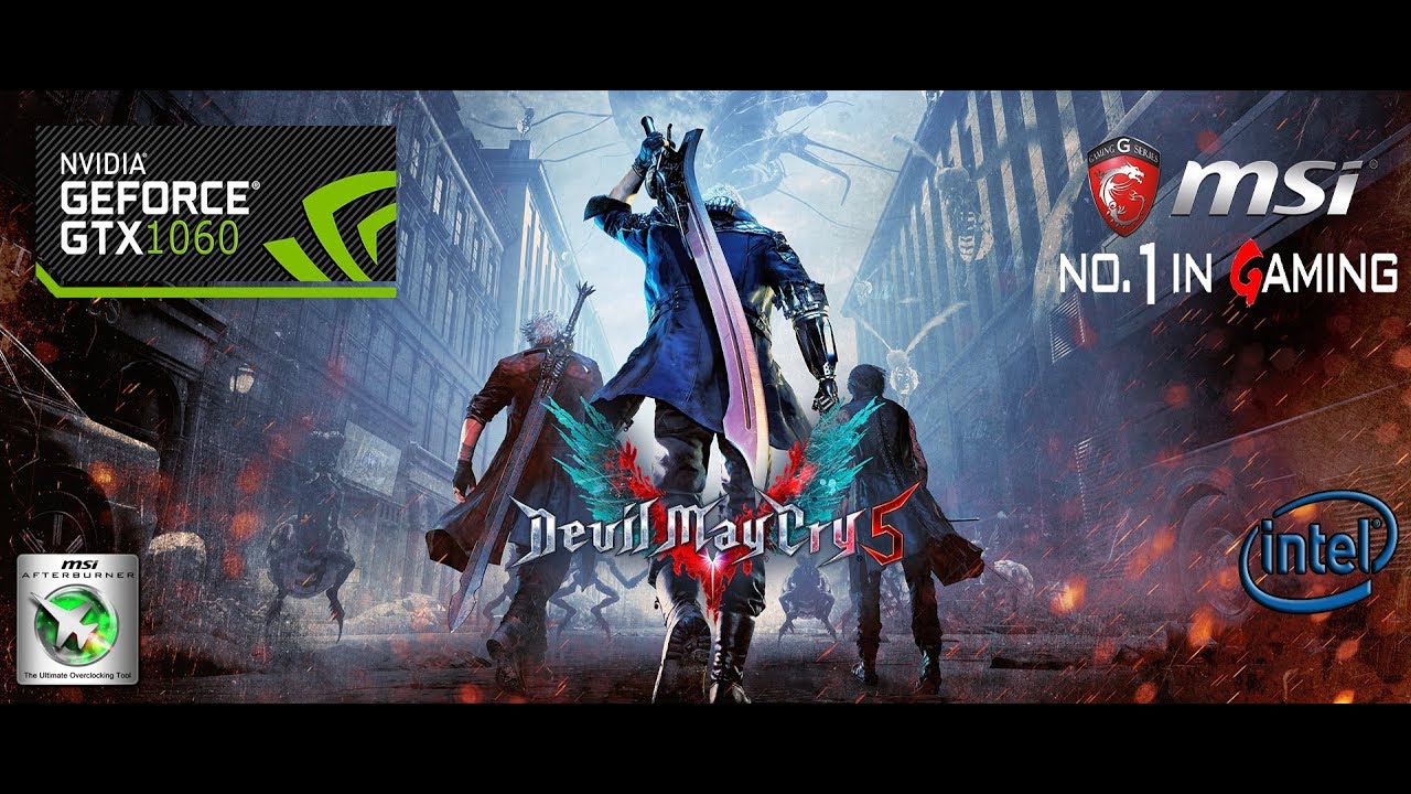 DEVİL MAY CRY 5 - i5 4460 - GTX 1060 Gaming X 6G [FPS Test] Dx12-1080p