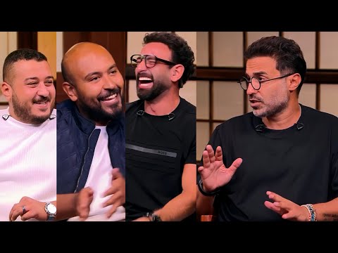 اول ظهور لنجوم مسلسل ابن النادي مع ابراهيم فايق وضحك هستيري مع احمد فهمي