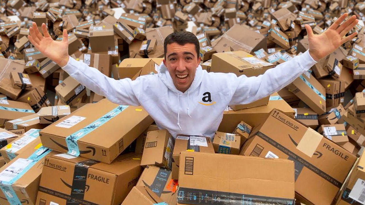 1000 Amazon Packages vs. Package Thief! - EXPOSED - YouTube