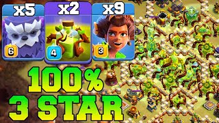 Root Rider Yeti With OverGrowth Spell !! Best Th16 Attack Strategy Root Rider 2024 Clash OF Clans screenshot 5