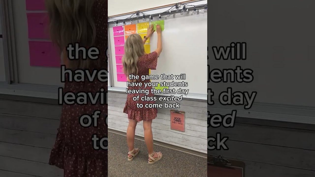 Play This On The First Day Of School