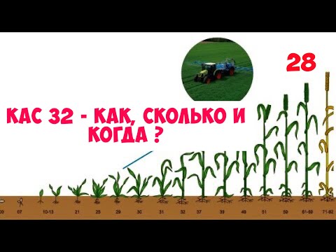 КАС-32 - Сколько, как и когда вносить ? Мой личный опыт по технологии внесения ...