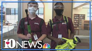 Alcoa Schools 'Germ Busters' fight COVID-19 spread