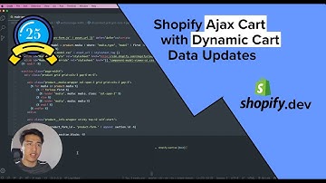 25 - Shopify Ajax Cart with Dynamic Cart Data Updates