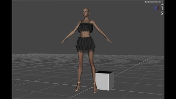 Reply-Creating a Waving Flag with dForce in DAZ Studio( Genesis 8 female , clothing)
