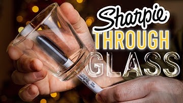 Ingenious Sharpie Cap Thru Glass - What
