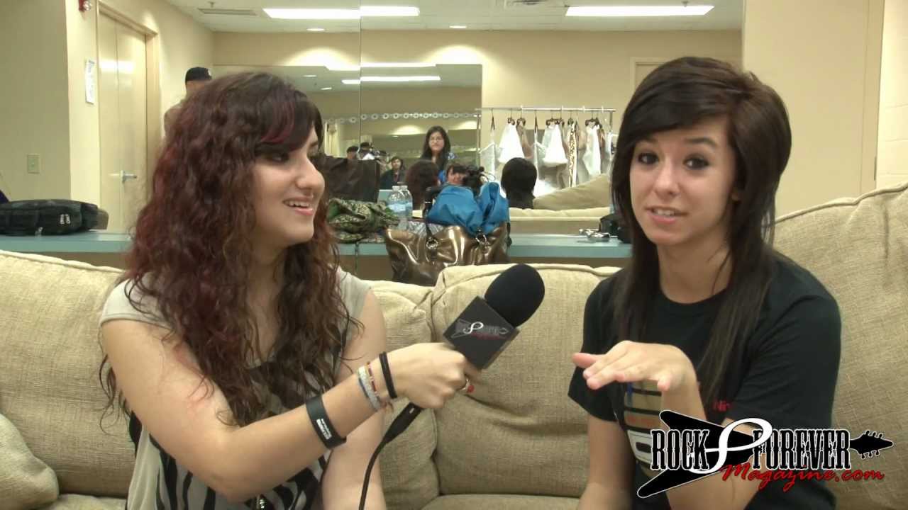 Christina Grimmie (zeldaxlove64) Interview with Rock Forever Magazine