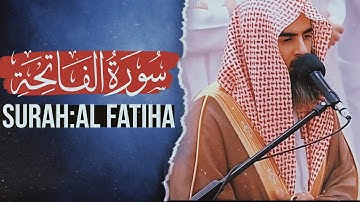 محمد اللحيدان سورة الفاتحة|Muhammad Al luhaidan surah Fatiha