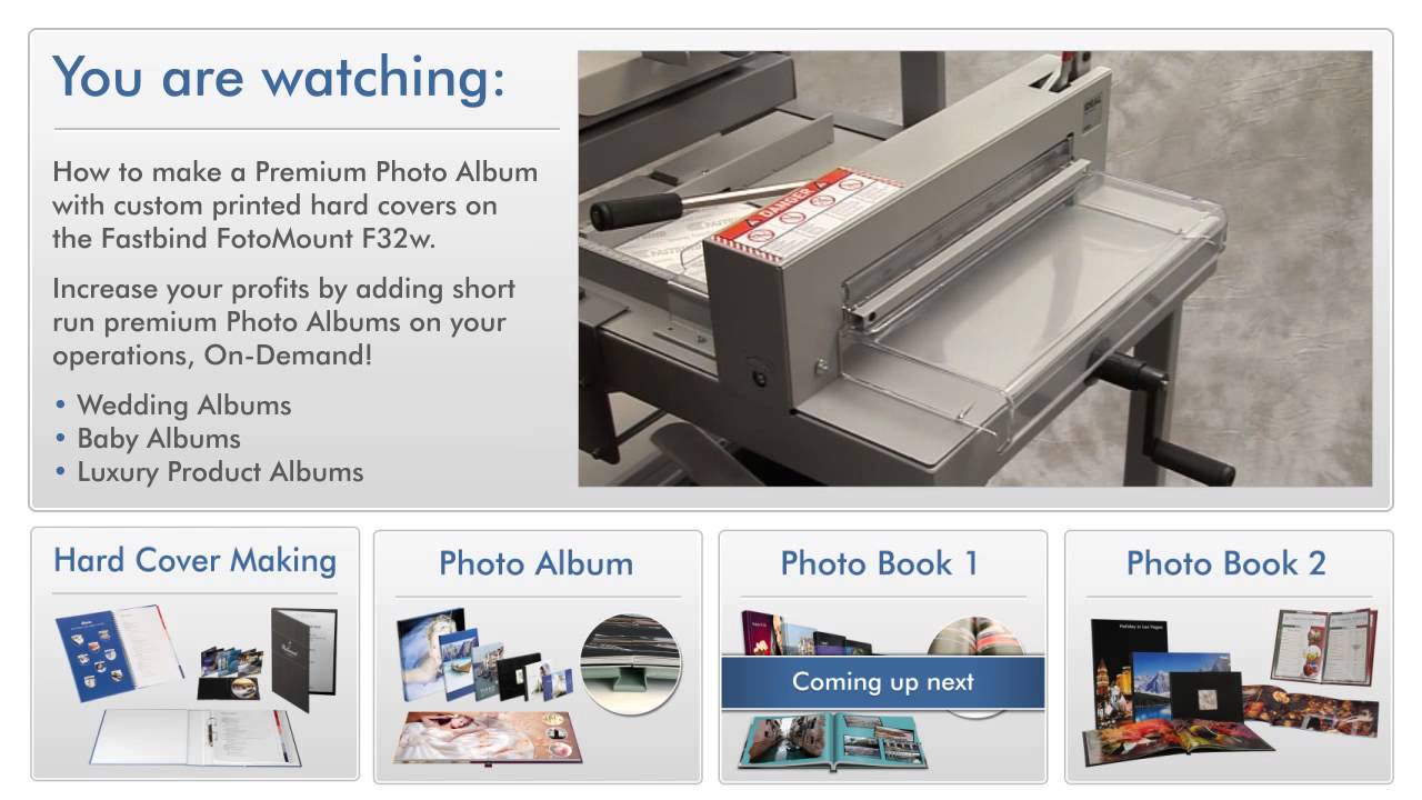 how to make photo books albums w custom printed hard covers youtube