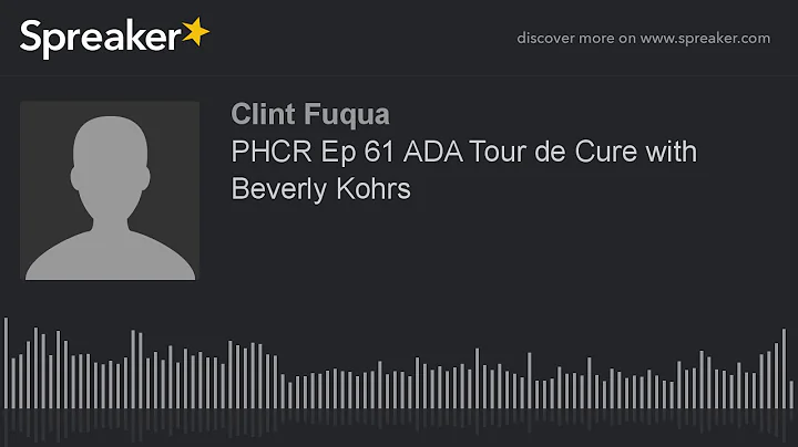 PHCR Ep 61 ADA Tour de Cure with Beverly Kohrs