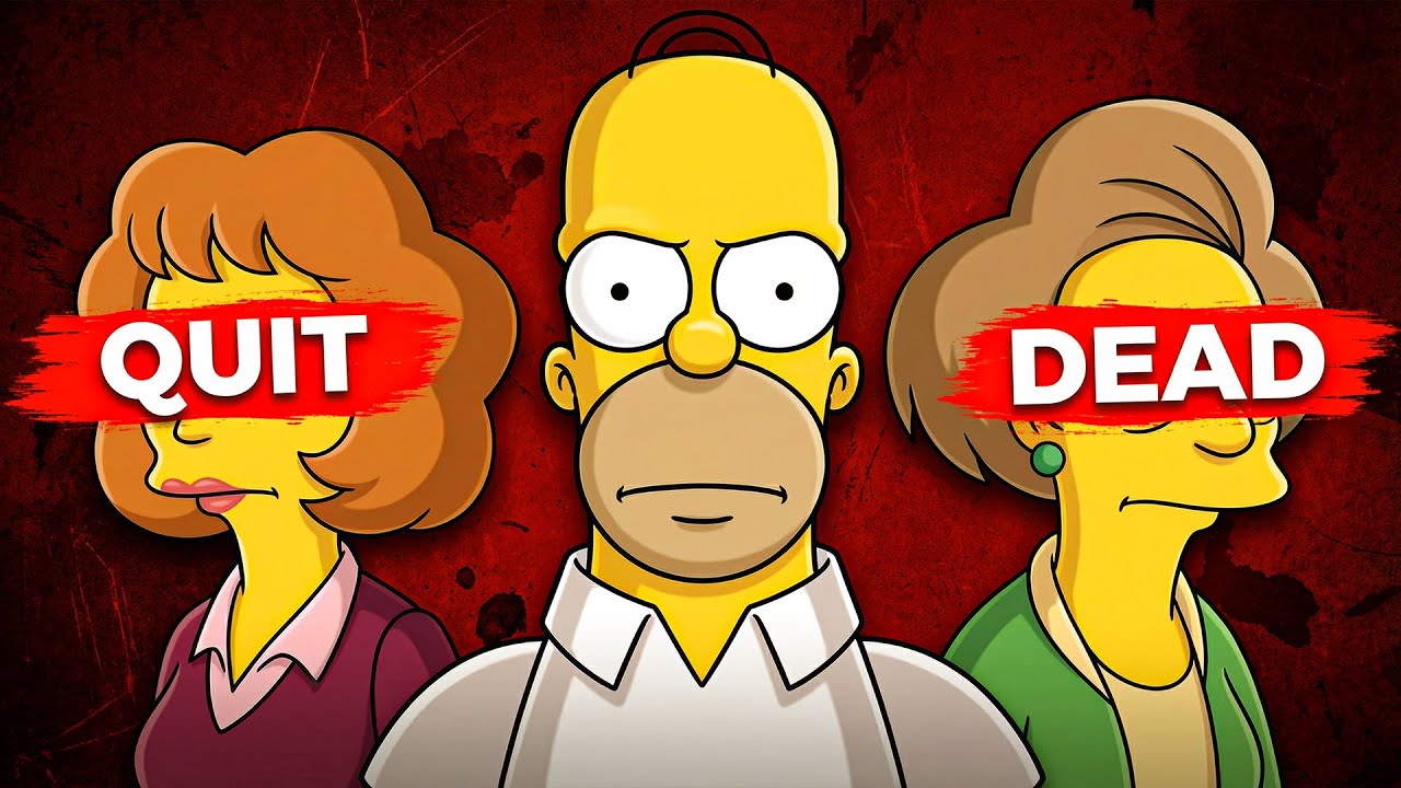 Все УБИТЫЕ персонажи в «Симпсонах»...