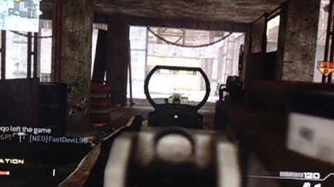 Modern warfare 3 ACR red dot sight moab