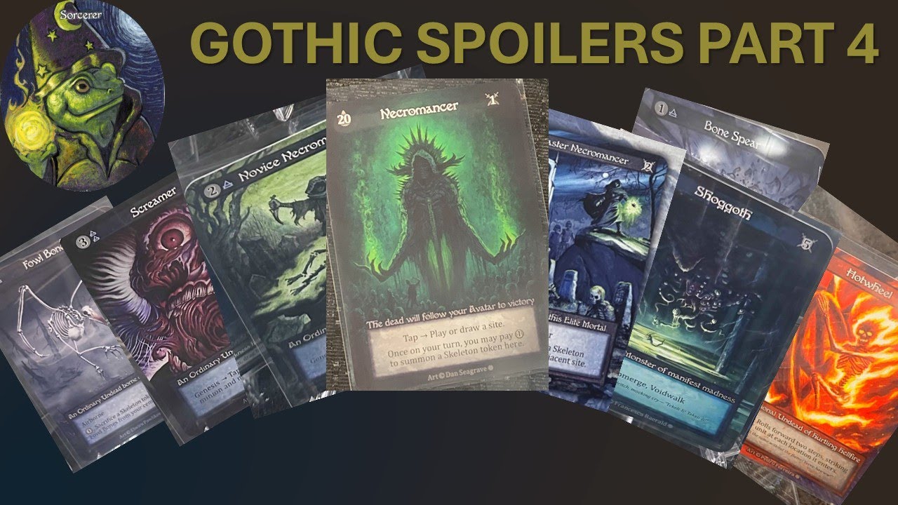 SorceryTCG: Gothic - Ordinaryプレイセット Gothic Spoilers Part Four - Sorcery Contested Realm SorceryTCG