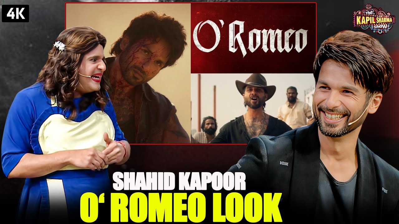 O’Romeo के Hero Shahid Kapoor  ने सपना के साथ किया Romantic Act | New EP The Kapil Sharma Show