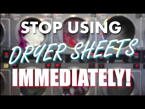 The Dangers in Using Dryer Sheets