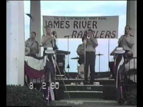 Tiger Rag.- James River Rambler's Dixieland Band - TRADOC Band Dixieland group, Ft. Monroe, VA 1990