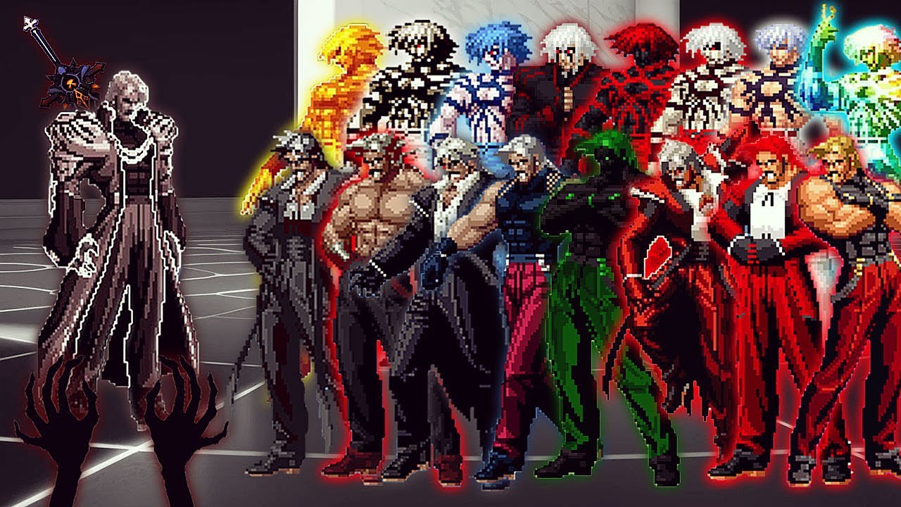 [KOF Mugen] New Final Rugal Vs 8 Ultimate Bosses Rugal, Orochi Team
