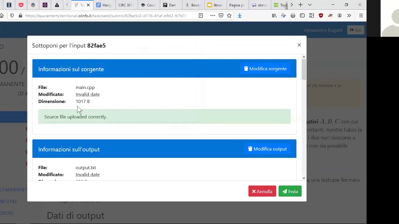 Problema Seed della gara di allenamento delle Olimpiadi di Informatica del 21 marzo