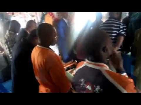 Worshipping Jesus in Moi's Bridge Kenya
