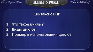 03 Циклы в языке PHP