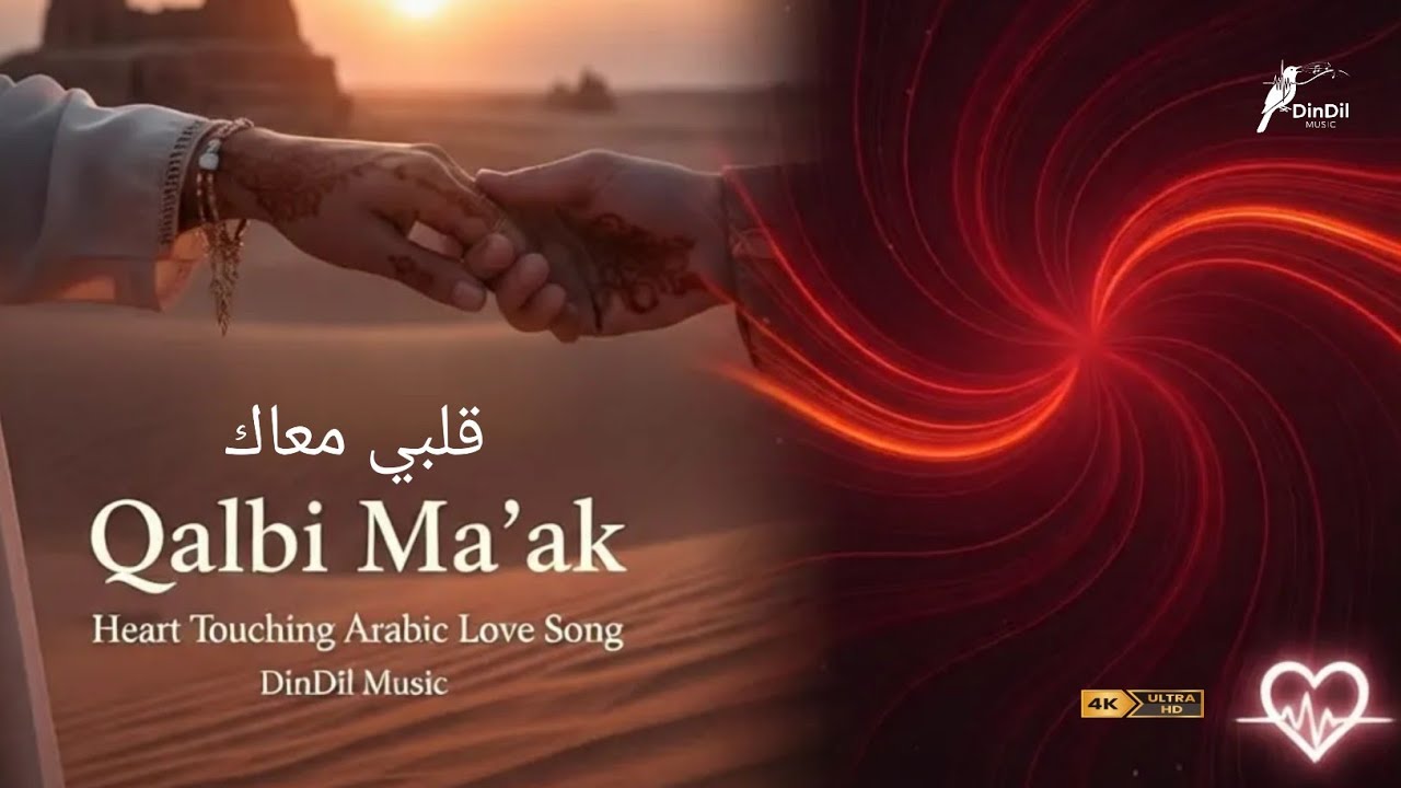 Qalbi Ma‘ak | قلبي معاك | Heart Touching Arabic Love Song | DinDil Music