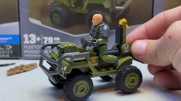 Mega Construx Halo Fleetcom Mongoose Giveaway and Overview
