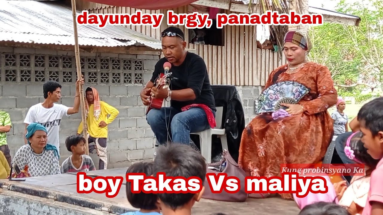 Takas parin ang malakas boy Takas Vs maliya dayunday s brgy, panadtaban / Kung probinsyano Ka /