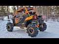 2020 Maverick Sport Xrc Project Bruiser Snow Ripping