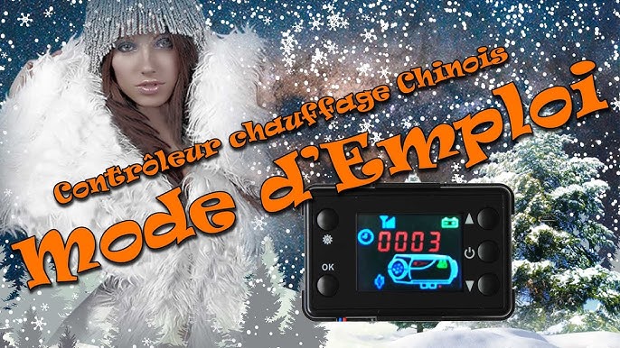 VEVOR Chauffage à air diesel 8 kW, contrôle par application Bluetooth,  chauffage diesel tout-en-un avec réglage automatique de l'altitude,  télécommande et écran LCD, chauffage de stationnement : : Auto