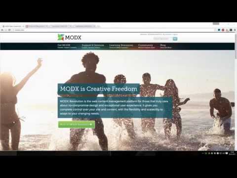 MODX Basics #1 - Setting up