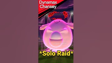 *SOLO* LvL 3 Dynamax CHANSEY Raid in Pokemon GO.