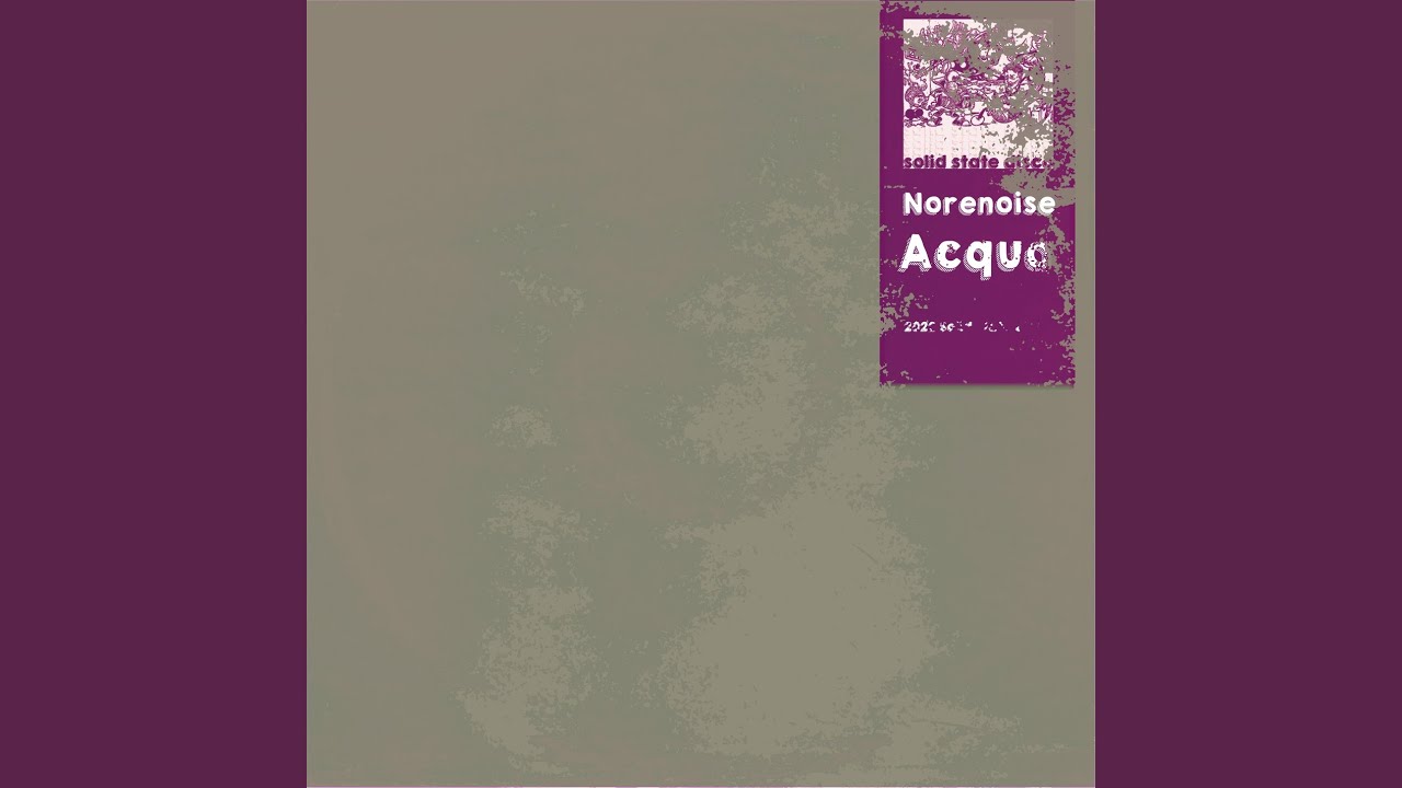 Watch Acqua on YouTube Watch Acqua on YouTube