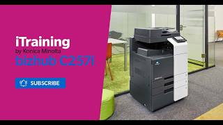 iTraining for Konica Minolta bizhub C268i